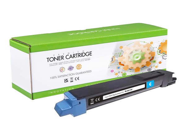 STATIC CONTROL STATIC Toner cartridge compatible with Kyocera TK-8515C cyan remanufactured 20.000 pages