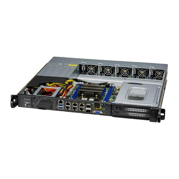 SUPERMICRO SUPERMICRO Barebone SuperServer 1U Intel Xeon D-2712T (4C/8T) 1,9 GHz SYS-110D-4C-FRDN8TP