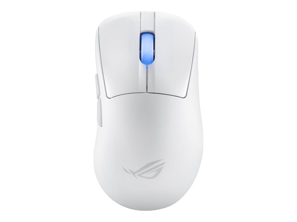 ASUS ASUS ROG Keris II Ace - Maus - USB, 2.4 GHz, Bluetooth 5.1 - weiß