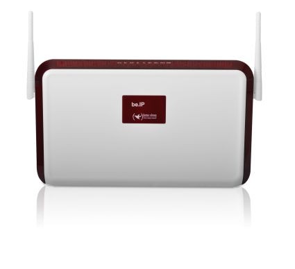 bintec elmeg be.IP - Wi-Fi 4 (802.11n) - Dual-Band (2,4 GHz/5 GHz) - Eingebauter Ethernet-Anschluss - ADSL2+ - Schwarz - Weiß