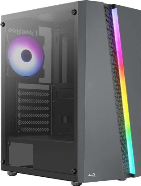 AEROCOOL AEROCOOL Midi Blade Black RGB MicroATX/ATX/Mini-ITX