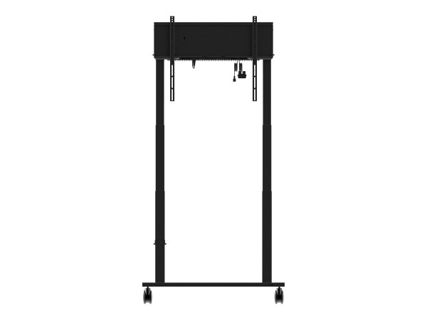 IIYAMA Elektrisches Pylonensystem auf Rädern mit zwei Säulen für Displays b MD-CAR2031-B1