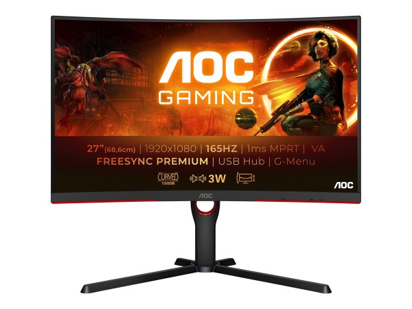 AOC C27G3U/BK 68,6cm (27") C27G3U/BK