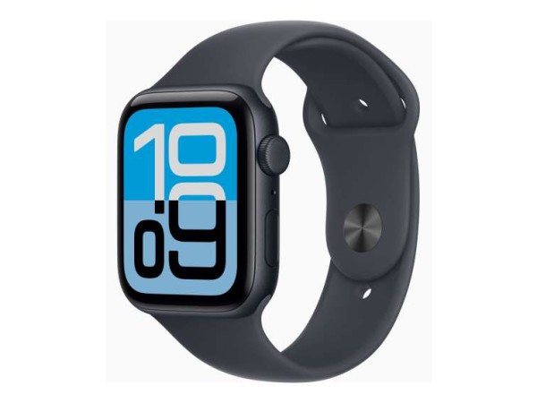 APPLE Watch SE 3 Aluminium Cellular 44mm Mitternacht (Sportarmband mitterna MEPH4ZR/A