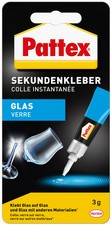 Pattex Sekundenkleber Glas flüssig, 3 g Tube