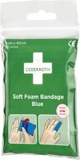 CEDERROTH Pflaster "Soft Foam Bandage", blau