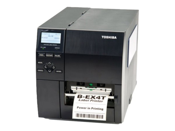 TOSHIBA TOSHIBA TEC B-EX4T3 - Etikettendrucker - TD/TT - Roll (11.2 cm x 300 m) - 600 dpi - bis zu 152 mm/Se