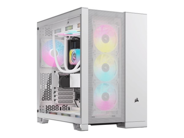 CORSAIR Geh Midi 6500D Airflow (Tempered Glass) White CC-9011260-WW