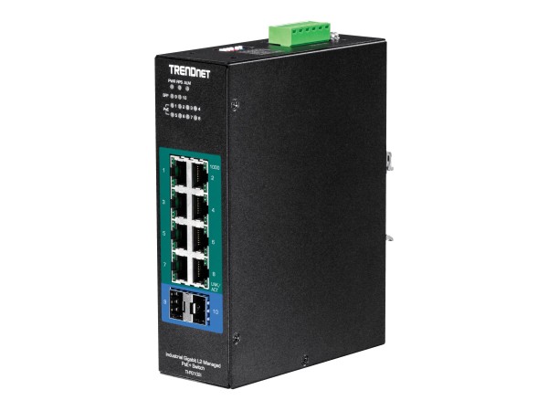 TRENDNET 10-PORT INDUSTRIAL GIGABIT L2 TI-PG102I