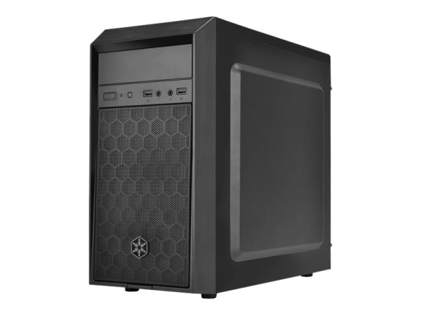 SILVERSTONE Precision PS16 - Tower - micro ATX - ohne Netzteil (ATX / PS/2) SST-PS16B
