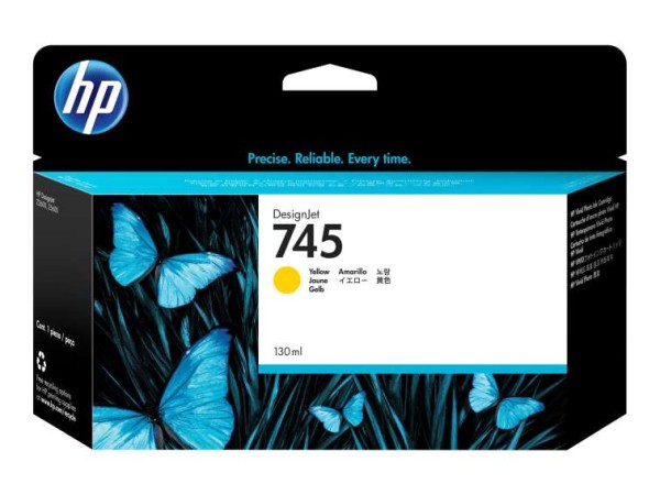 HP 745 Gelb DesignJet Tintenpatrone F9J96A