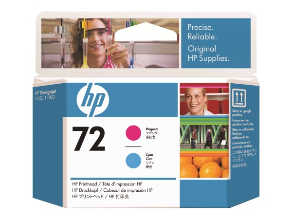 HP HP 72 Cyan, Magenta Druckkopf