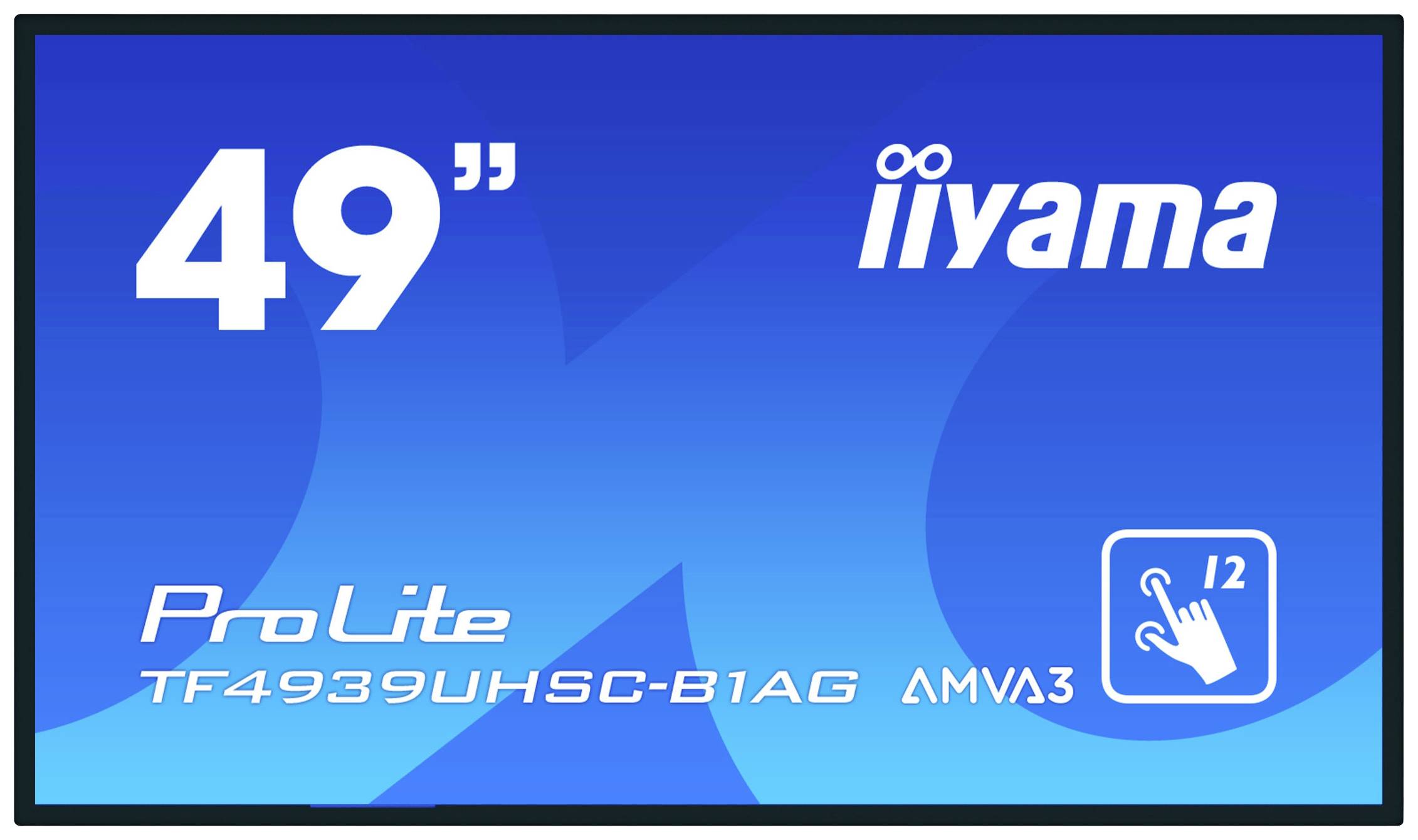 IIYAMA ProLite TF4939UHSC-B1AG 124 5cm (49") TF4939UHSC-B1AG