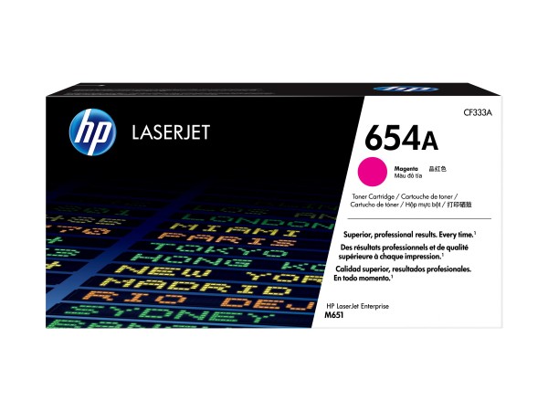 HP HP 654A Magenta LaserJet Tonerpatrone (CF333A)