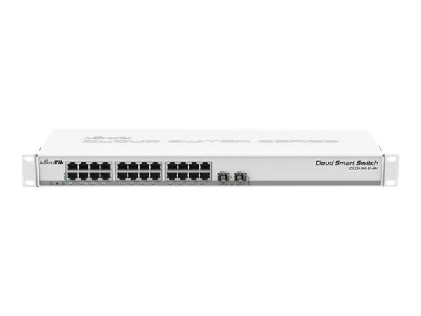 MIKROTIK MIKROTIK Cloud Smart Switch 326-24G-2S+RM with 24