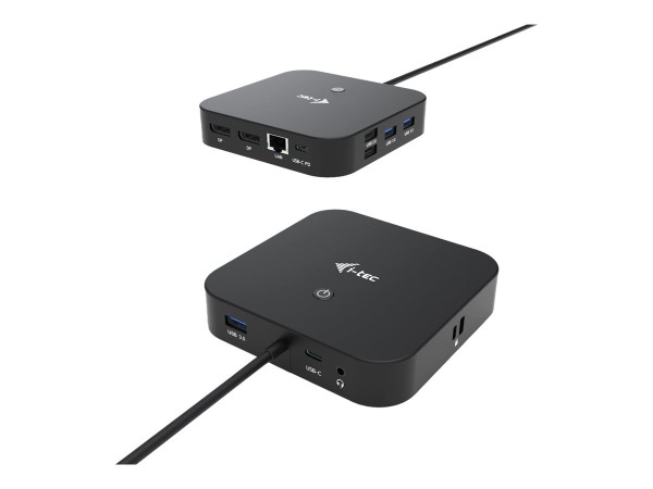 I-TEC I-TEC USB-C Dual Display Docking Station with Power Delivery - Dockingstation - 2 x DP