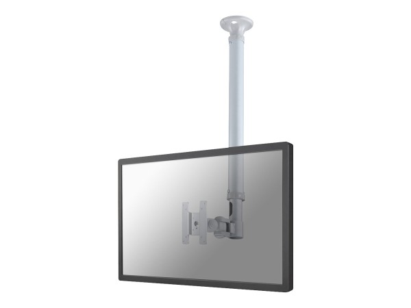NEOMOUNTS BY NEWSTAR "Deckenhalterung LCD 10-32"" Höhe 68-108cm silber" FPMA-C100SILVER