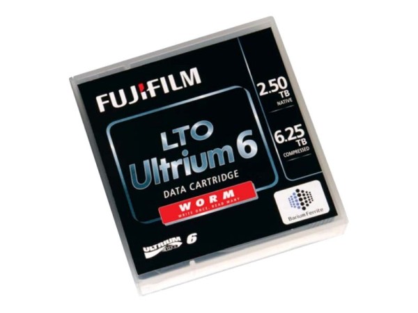 FUJIFILM FUJI LTO6 WORM Ultrium Cartridge 2,5TB/6,25TB