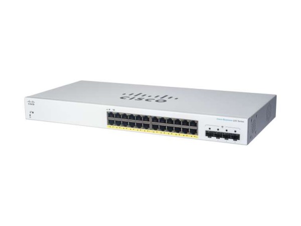 CISCO SYSTEMS CBS220 SMART 24-PORT GE 4X1G CBS220-24T-4G-EU