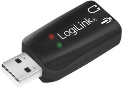 LogiLink USB 2.0 Audioadapter, 5.1 Soundeffekt