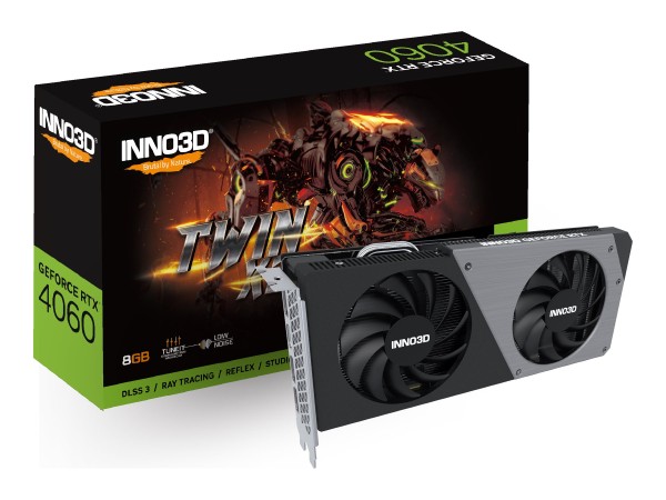 INNOVISION INNOVISION Inno3D GeForce RTX 4060 Twin X2 8GB