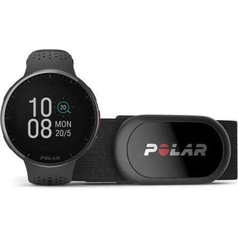 POLAR POLAR PACER PRO GREY/ BLACK M/ L HR (900107610)