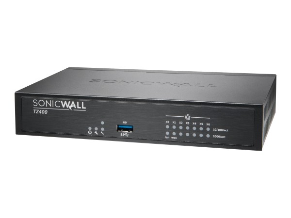 SONICWALL SONICWALL TZ400  TOTAL SECURE- ADVANCED EDITION 1YR