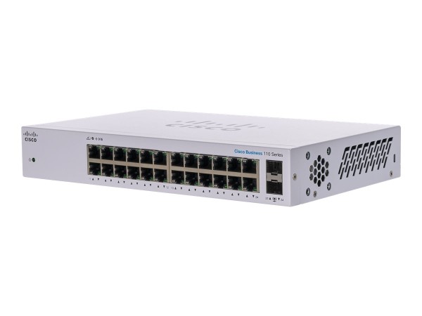 CISCO SYSTEMS CISCO SYSTEMS CBS110 Unmanaged 24port GE 2x1G SFP Shar