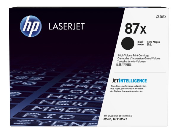 HP Inc. TONER CARTRIDGE 87X BLACK