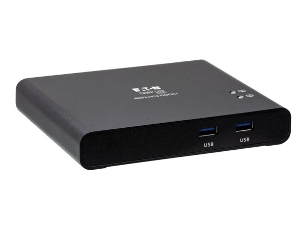 EATON TRIPPLITE 2-Port USB-C KVM Dock 4K HDMI B003-HC2-DOCK1