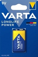 VARTA Alkaline Batterie Longlife Power, E-Block (9V/6LR61)