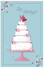 SUSY CARD Hochzeitskarte "getrautes Glück"