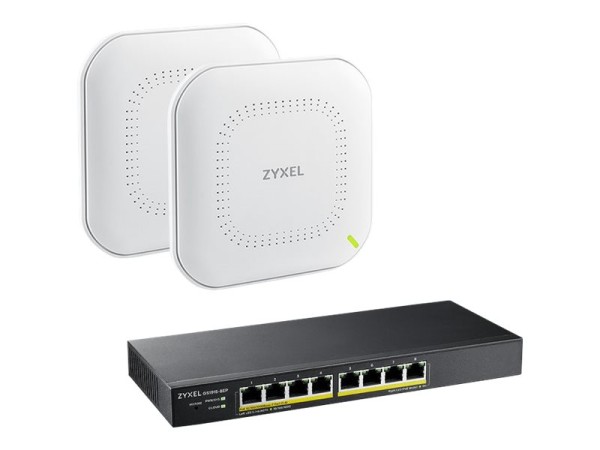 ZYXEL ZYXEL Nebula STARTER KIT 1x GS1915-8EP+2x NWA90AXx2