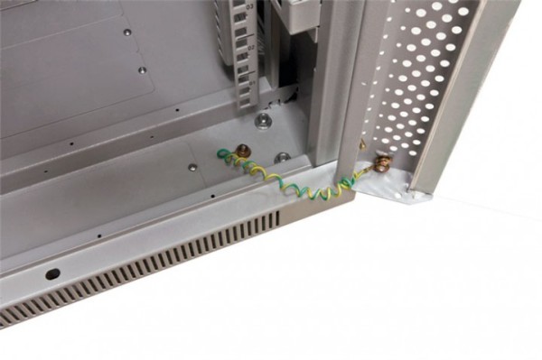 ALLNET ALLNET 19""Schrank, 32HE, B600/T1000mm, Glastür, Lichtgrau, SNB-Serie,