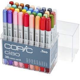 COPIC Marker ciao, 36er Set B