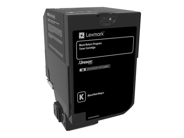 LEXMARK LEXMARK Schwarz Tonerpatrone LCCP, LRP