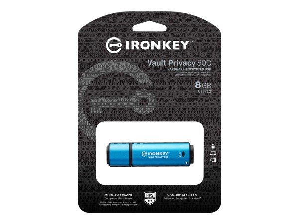 KINGSTON KINGSTON IronKey Vault Privacy 50C 8GB