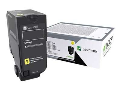 LEXMARK Gelb Tonerpatrone LCCP, LRP 74C0S40