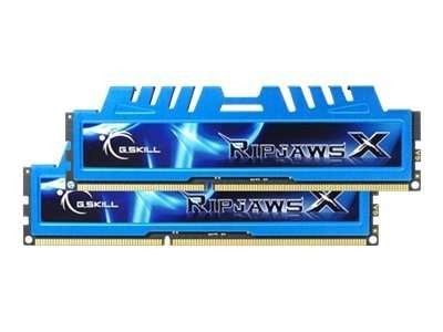 DDR3-RAM 16GB Kit (2x8GB) PC3-12800U CL9 G.Skill RipjawsX F3-1600C9D-16GXM