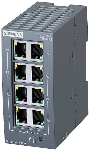 SIEMENS SIEMENS 6GK5008-0GA10-1AB2 6GK50080GA101AB2 SCALANCE XB008G
