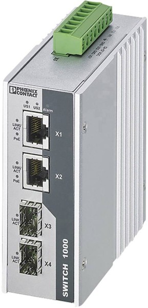 PHOENIX CONTACT PHOENIX CONTACT FL SWITCH 1000T-2POE-GT-2SFP