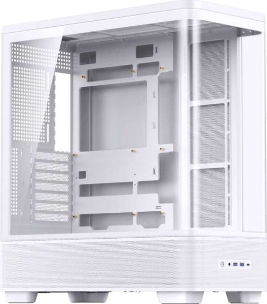 JONSBO TK-5 Gehäuse, Midi-Tower, ATX, Tempered Glass - weiß TK-5 WHITE