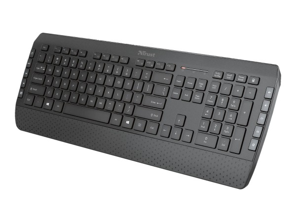 TRUST TRUST Tecla-2 - Tastatur-und-Maus-Set - kabellos - Deutsch (23415)