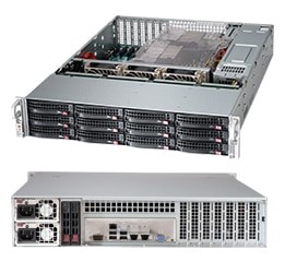 SUPERMICRO SUPERMICRO Gehäuse SuperChassis CSE-826BAC12-R1K23LPB