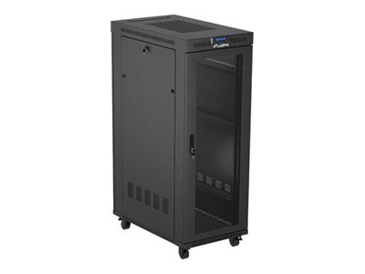 LANBERG LANBERG 19" 32U 600x1000 freist. LCD perfor.Tür (FlatPack)sw