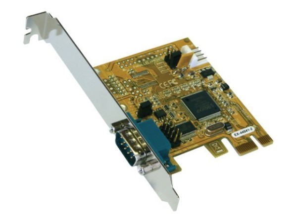 EXSYS EX-44041-2 PCIe x1 Karte 1 seriell RS232