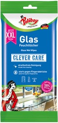 Poliboy XXL Glas Feuchttücher, 24 Stück