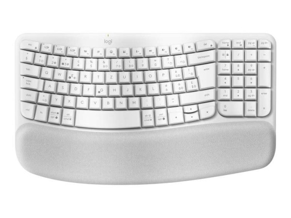 LOGITECH WAVE KEYSERGONOMIC KB OFFWHITE 920-012290