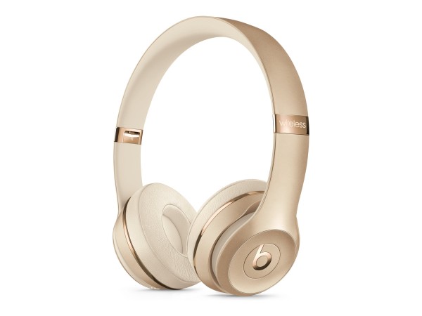 APPLE Beats Solo3 Wireless Headphones - Gold MT283ZM/A