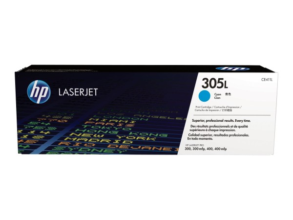 HP HP 305L Cyan LaserJet Tonerpatrone (CE411L)